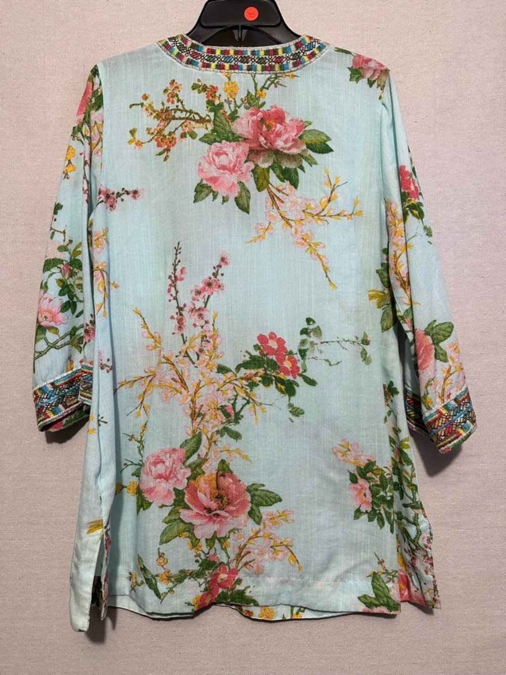 Soft Surroundings Floral Tunic - size M - Picture 3 of 6